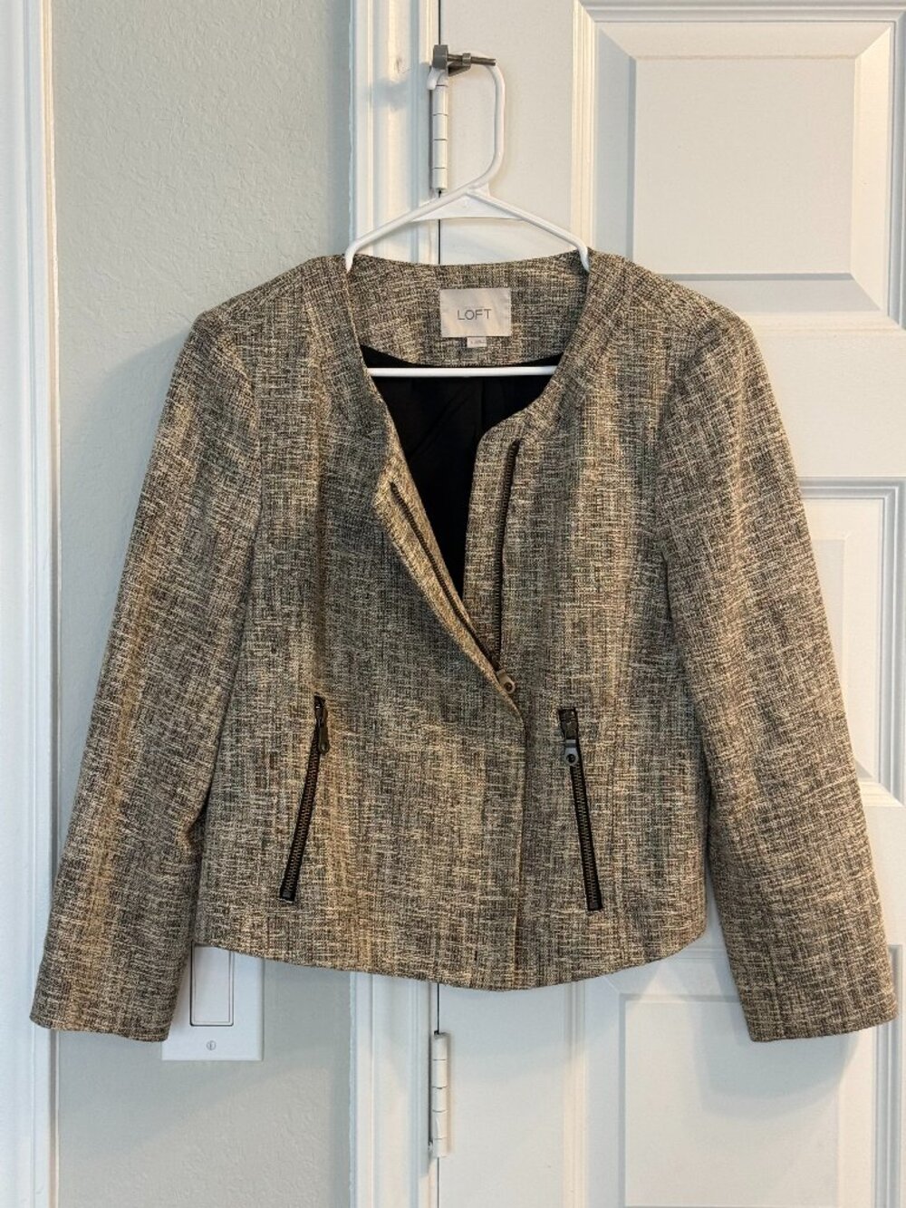 LOFT tweed jacket